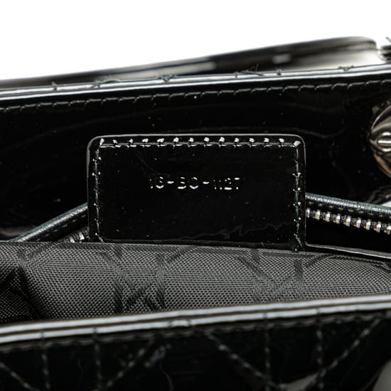 Bolso Tote Mediano Lady Dior de Charol - Image 6