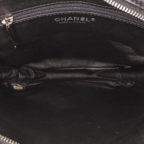 Bolso de hombro de tweed con cadena - Image 4