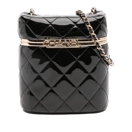 Bolso de mano acolchado en forma de barril - Image 1