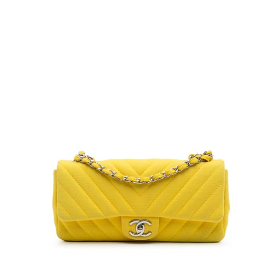 Bolso de hombro acolchado con cadena - Image 1