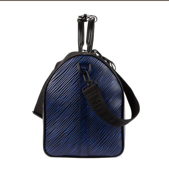 Louis Vuitton Limited Edition Keepall Electric Sun Gradient 50 en Azul/Morado/Naranja/Negro Cuero de ternero - Image 5