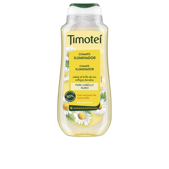 Timotei Champu Con Extracto De Camomila Realza El Brillo Para Cabello Rubio 300 ml - Image 1