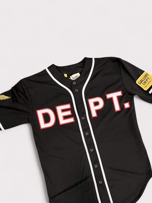 Galería Dept. Jersey de Béisbol Echo Park Negro - Image 2