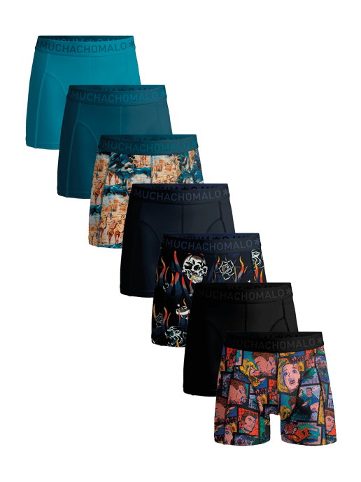 Muchachomalo Bóxers para Hombre - Pack de 7 - Ropa Interior para Hombres - Image 1