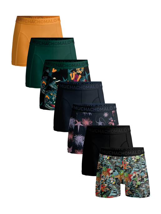Muchachomalo Bóxers para Hombre - Pack de 7 - Ropa Interior para Hombres - Image 1