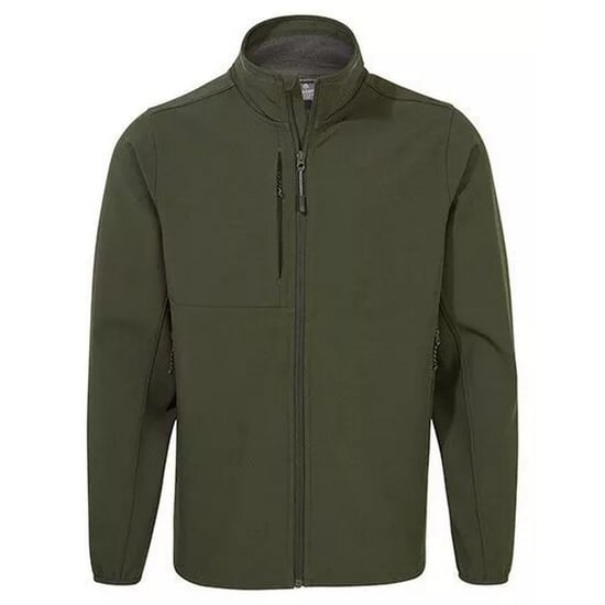 Craghoppers Mens Expert Basecamp Soft Shell Jacket (Dark Cedar) - Image 1