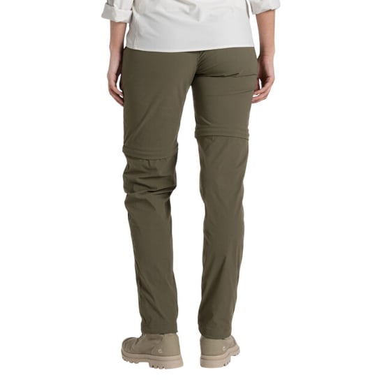 Craghoppers Womens/Ladies Pro III Nosilife Convertible Trousers (Wild Olive) - Image 3