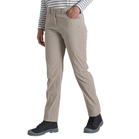 Craghoppers Womens/Ladies Milla Nosilife Hiking Trousers (Soft Mushroom) - Image 3