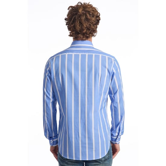 Camisa de Rayas Verticales Estilo Casual - Image 3