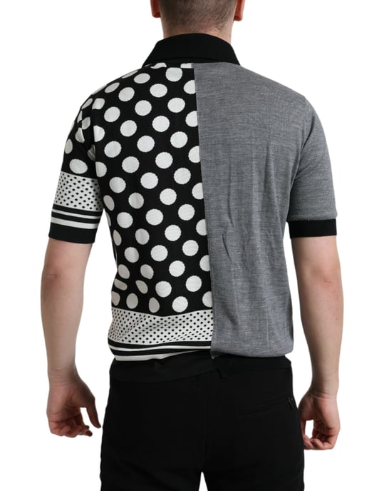 Camiseta polo de punto con patrón - Image 4