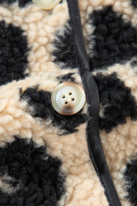 Chaleco Sherpa de Leopardo - Image 3