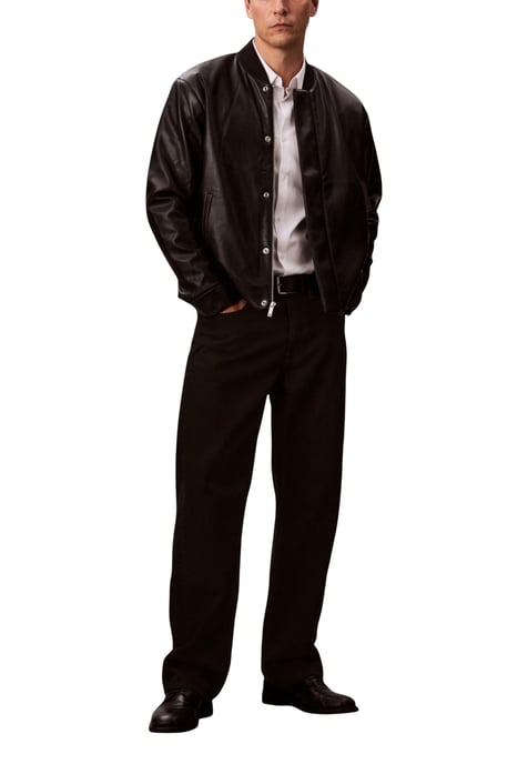 Chaqueta de Cuero con Cremallera - Image 3
