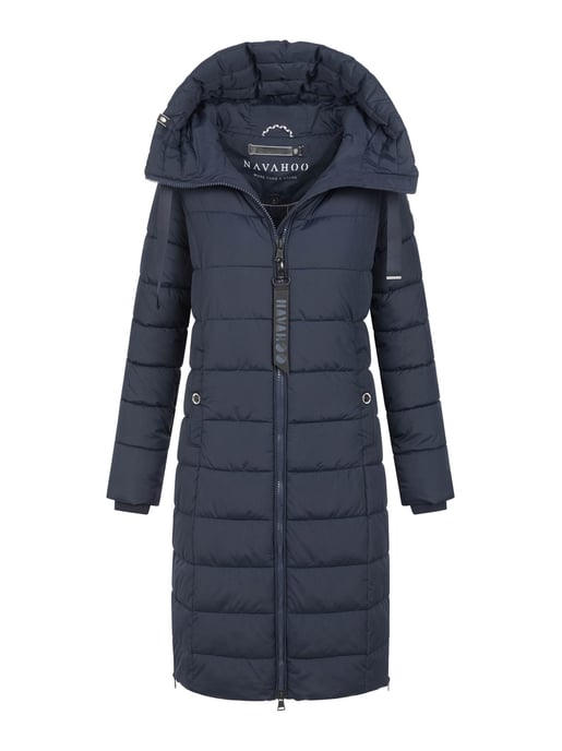 Abrigo acolchado de invierno mujer Navahoo Mondmädchen con capucha y forro polar - Image 1