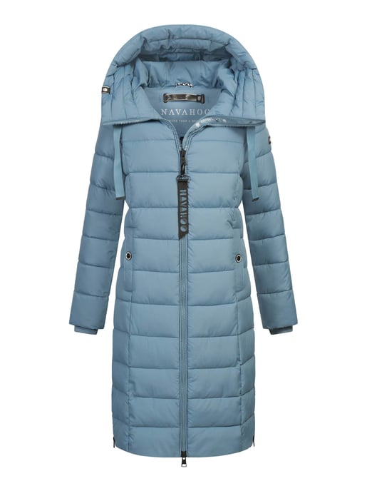 Abrigo acolchado de invierno mujer Navahoo Mondmädchen con capucha y forro polar - Image 1