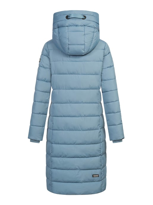 Abrigo acolchado de invierno mujer Navahoo Mondmädchen con capucha y forro polar - Image 4