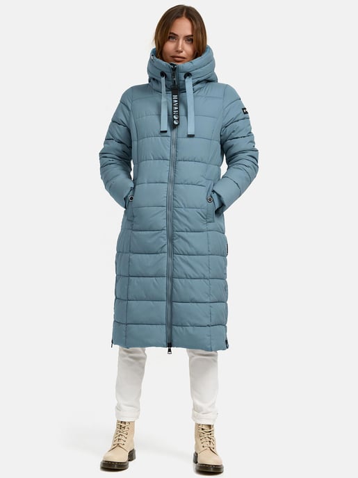 Abrigo acolchado de invierno mujer Navahoo Mondmädchen con capucha y forro polar - Image 6