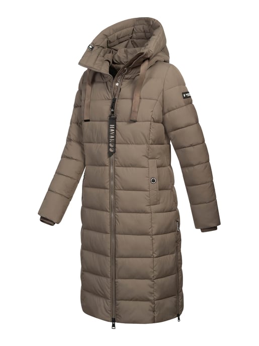 Abrigo acolchado de invierno mujer Navahoo Mondmädchen con capucha y forro polar - Image 3
