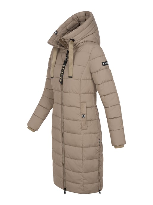 Abrigo acolchado de invierno mujer Navahoo Mondmädchen con capucha y forro polar - Image 3