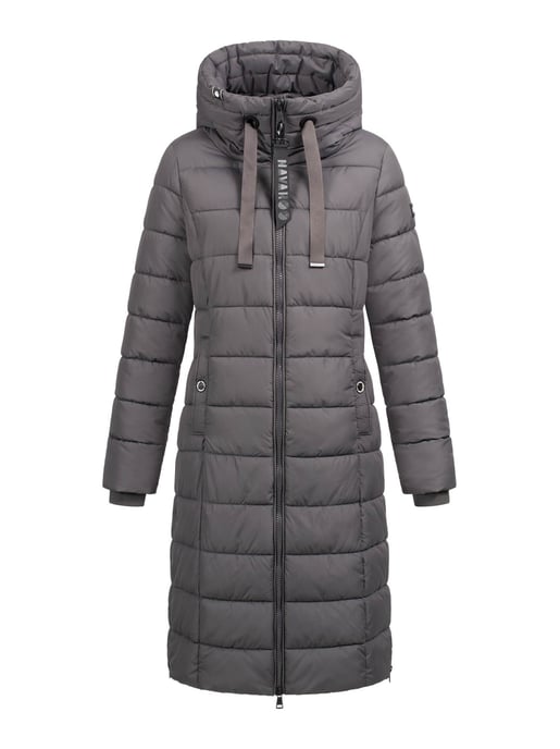 Abrigo acolchado de invierno mujer Navahoo Mondmädchen con capucha y forro polar - Image 2