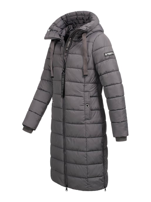 Abrigo acolchado de invierno mujer Navahoo Mondmädchen con capucha y forro polar - Image 3