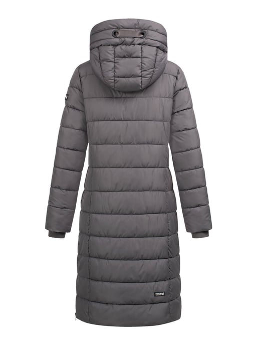 Abrigo acolchado de invierno mujer Navahoo Mondmädchen con capucha y forro polar - Image 4