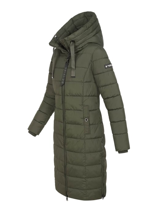 Abrigo acolchado de invierno mujer Navahoo Mondmädchen con capucha y forro polar - Image 3