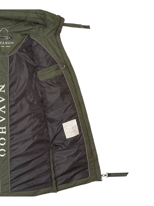 Abrigo acolchado de invierno mujer Navahoo Mondmädchen con capucha y forro polar - Image 5