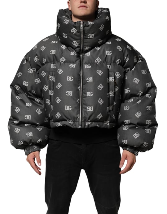 Chaqueta Puffer con Logo Impreso - Image 1