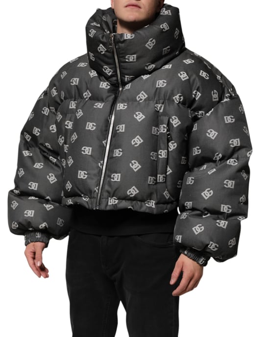 Chaqueta Puffer con Logo Impreso - Image 3