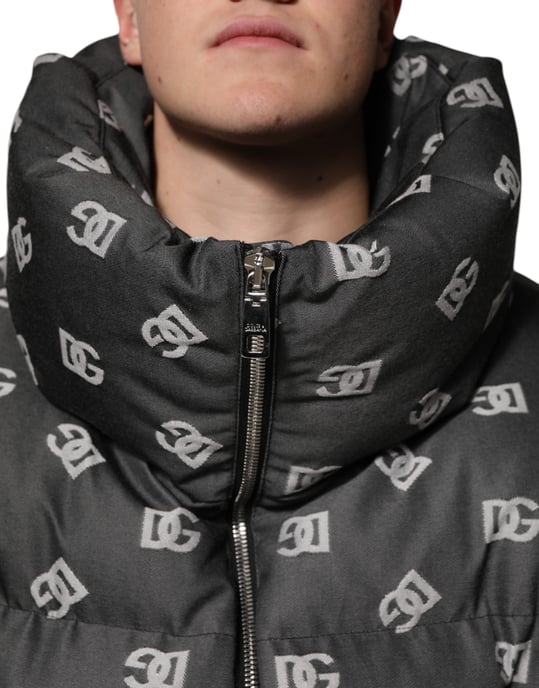 Chaqueta Puffer con Logo Impreso - Image 5