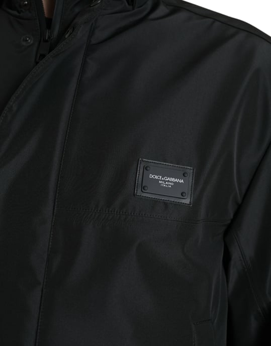 Chaqueta con capucha Negra - Image 5