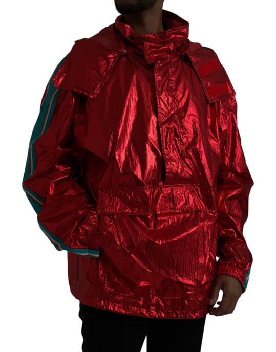 Chaqueta Anorak Roja Modelo Jkt3844 - Image 2