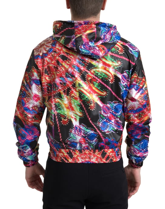 Chaqueta con capucha estampada Vegas Lights - Image 2