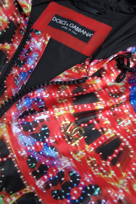Chaqueta con capucha estampada Vegas Lights - Image 5