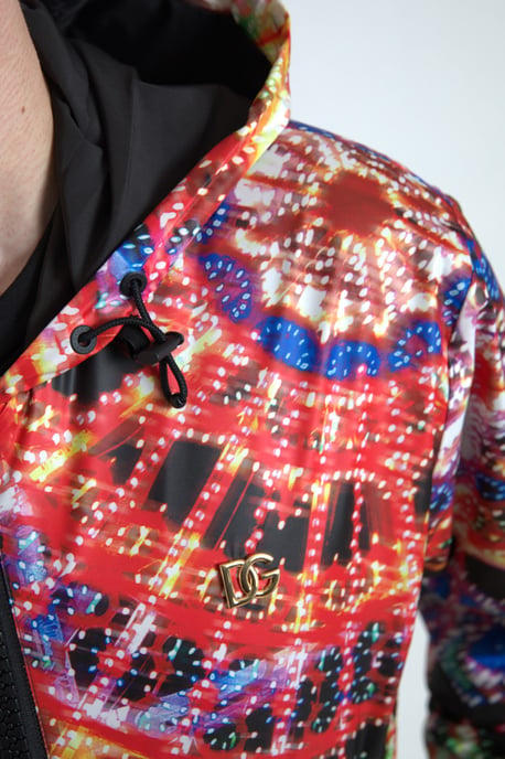 Chaqueta con capucha estampada Vegas Lights - Image 6
