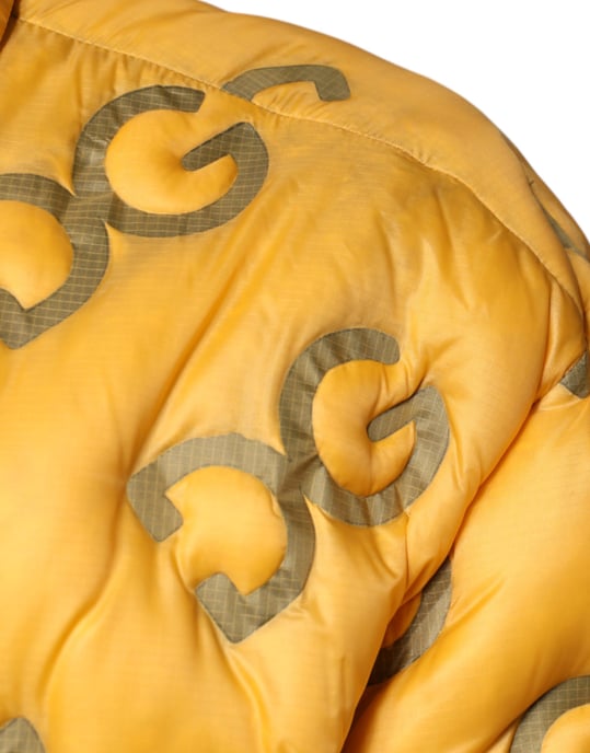 Chaqueta Puffer Logo Dg Amarilla - Image 6