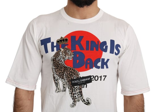 Camiseta de estampado de leopardo El Rey ha Vuelto - Image 4