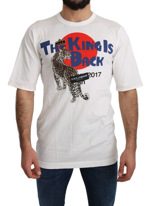Camiseta de estampado de leopardo El Rey ha Vuelto - Image 5