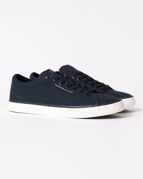 Tommy Hilfiger Hi Vulc Low Canvas Azul - Image 3