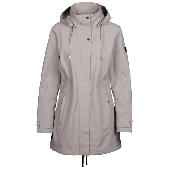 Trespass Womens/Ladies Pavlina TP75 Waterproof Jacket (Oatmilk) - Image 1
