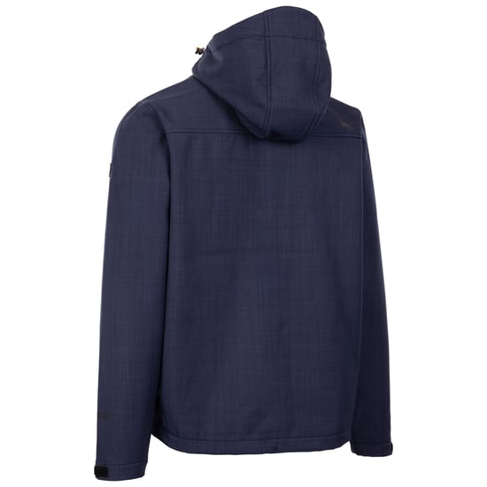 Trespass Mens Piber TP75 Soft Shell Jacket (Navy Marl) - Image 2