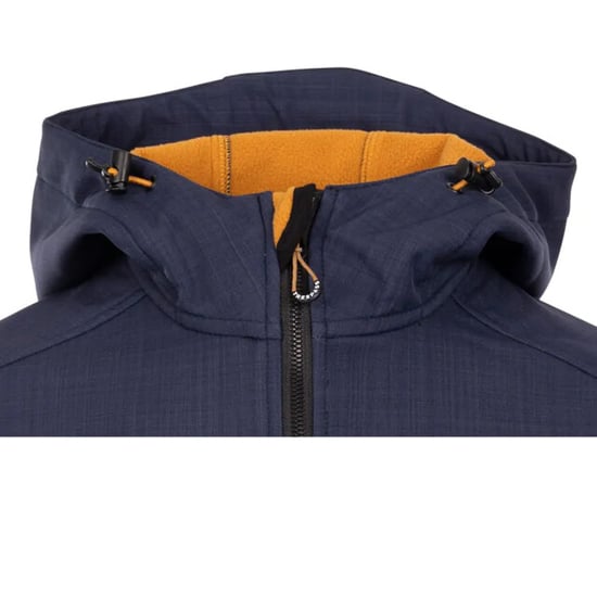 Trespass Mens Piber TP75 Soft Shell Jacket (Navy Marl) - Image 4