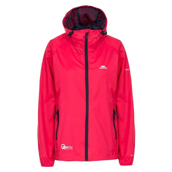 Trespass Womens/Ladies Qikpac Waterproof Packaway Shell Jacket - Image 1
