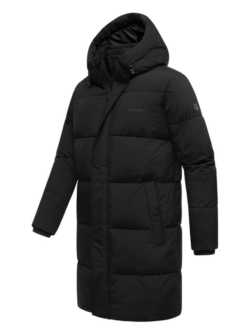 Abrigo acolchado para hombre Stone Harbour Hadrieen con forro polar y capucha - Image 3