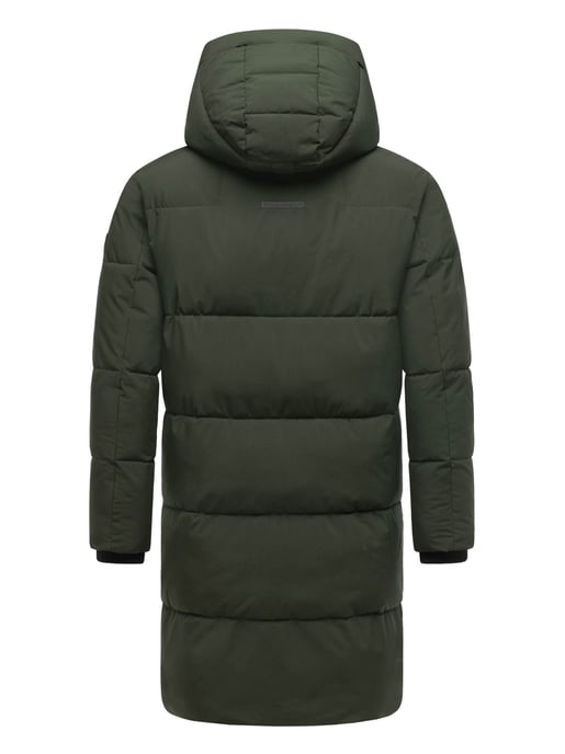 Abrigo acolchado para hombre Stone Harbour Hadrieen con forro polar y capucha - Image 4