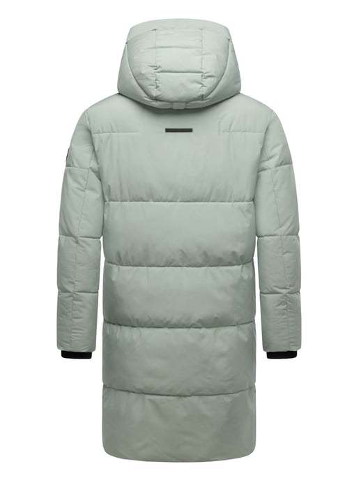 Abrigo acolchado para hombre Stone Harbour Hadrieen con forro polar y capucha - Image 4