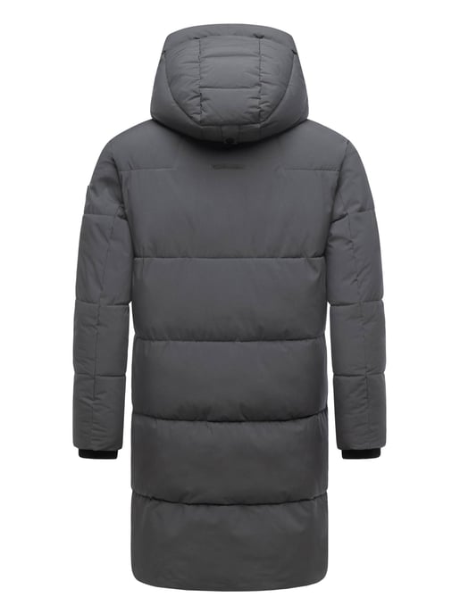 Abrigo acolchado para hombre Stone Harbour Hadrieen con forro polar y capucha - Image 4