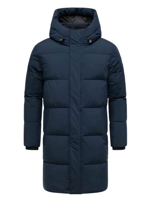 Abrigo acolchado para hombre Stone Harbour Hadrieen con forro polar y capucha - Image 2
