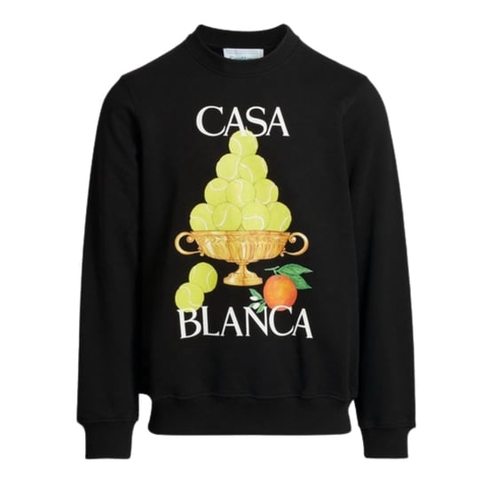 Sudadera Casablanca La Corbeille D'oranges Negra - Image 1