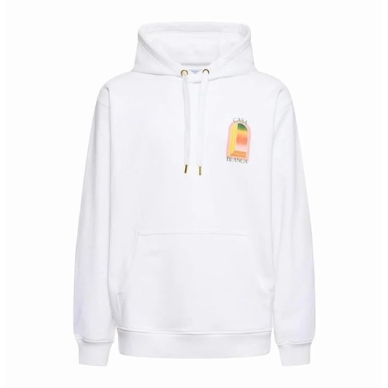 Sudadera Blanca Con Logotipo De Arco Degradado De Casablanca - Image 1